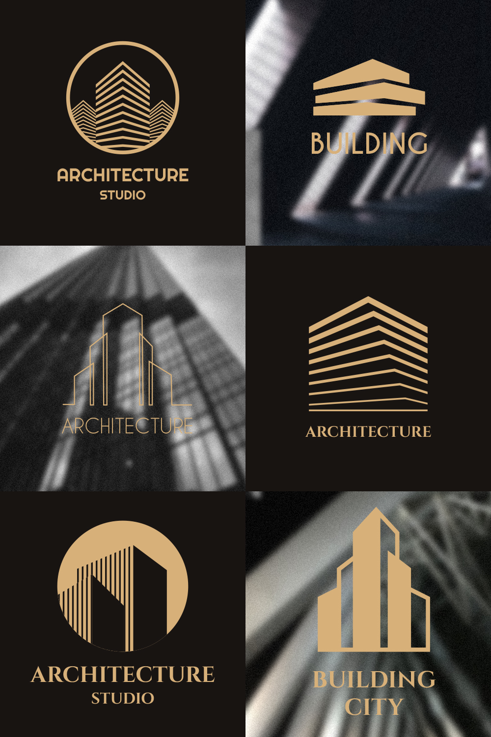 Stylish logo for architecture projects.
