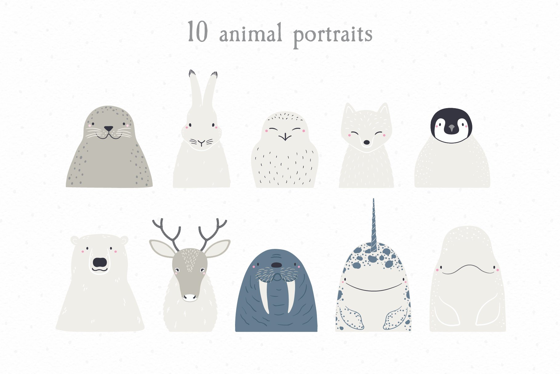 Cute animals patterns for you.