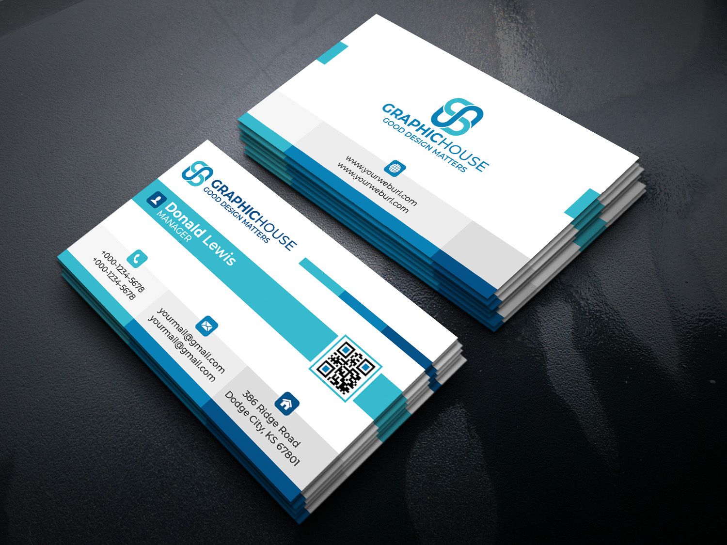 Different Style Business Card cover image.