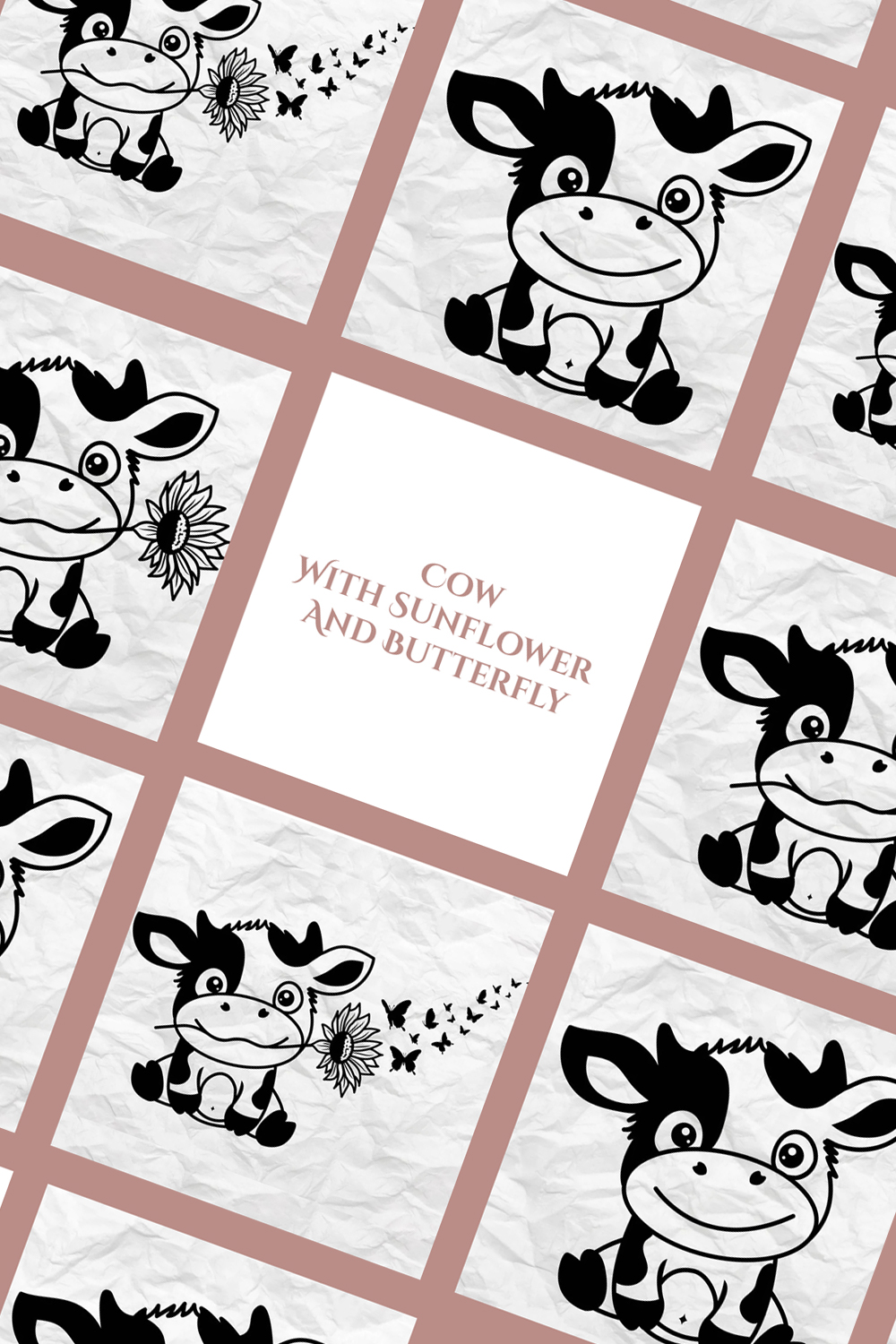 baby cow svg cow with sunflower and butterfly 1000h1500 01