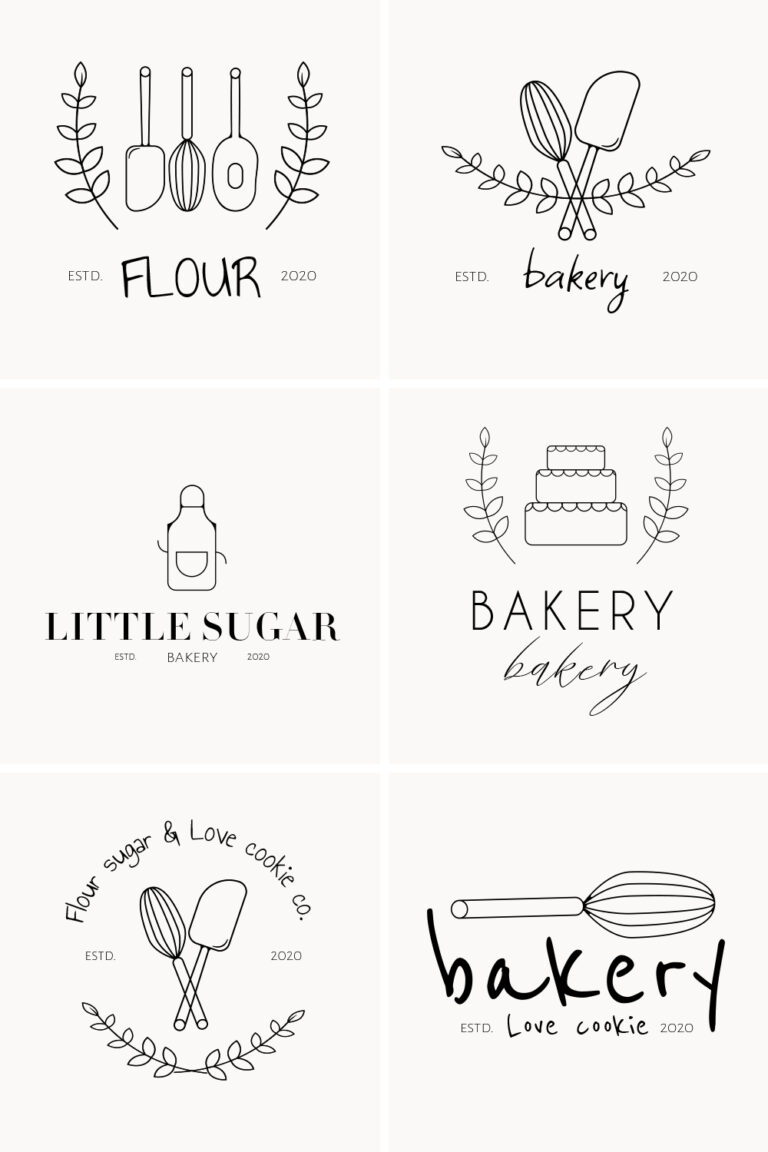 Bakery Logo Templates – MasterBundles