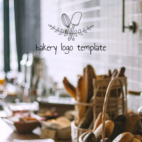 bakery logo template.