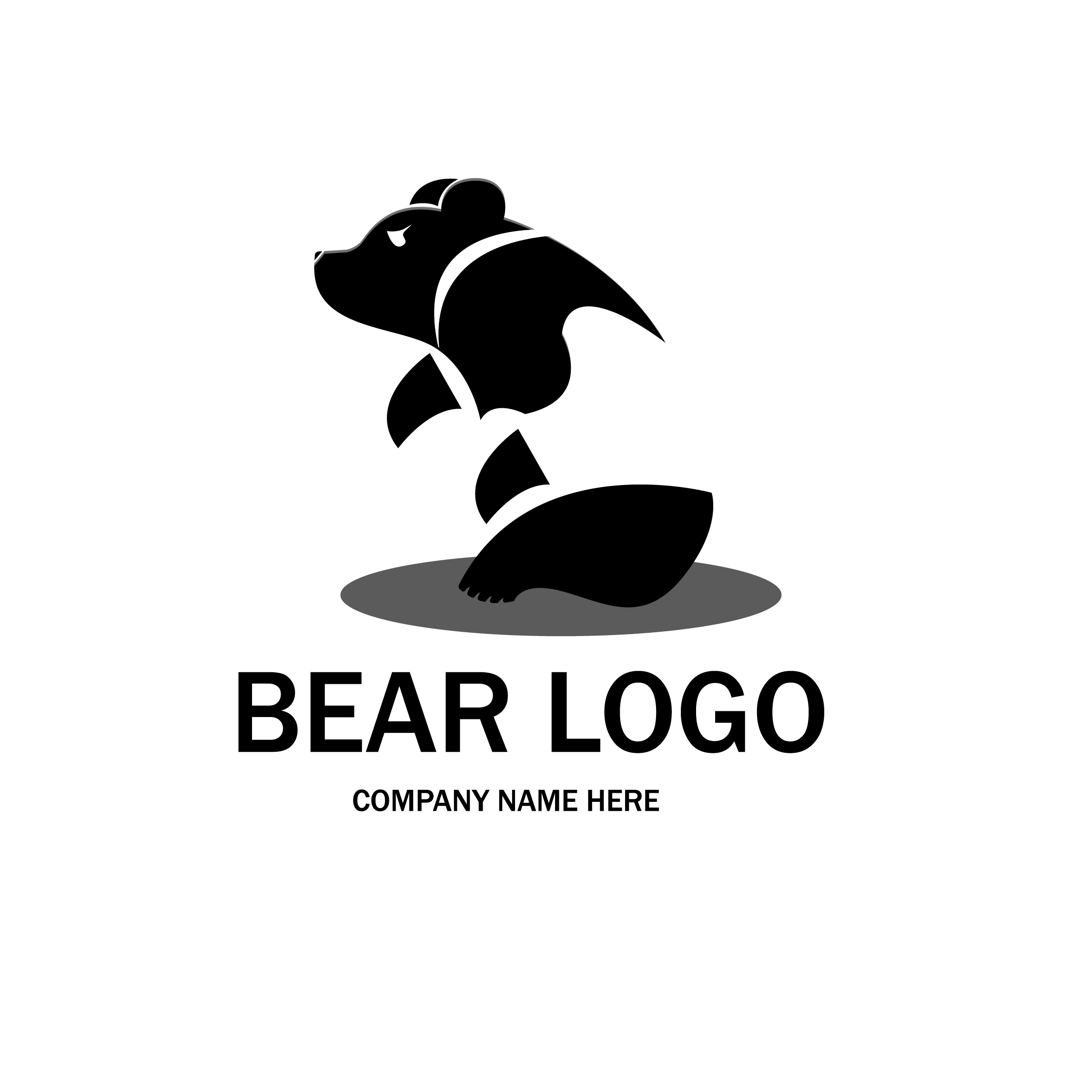 Bear Logo Templates cover image.