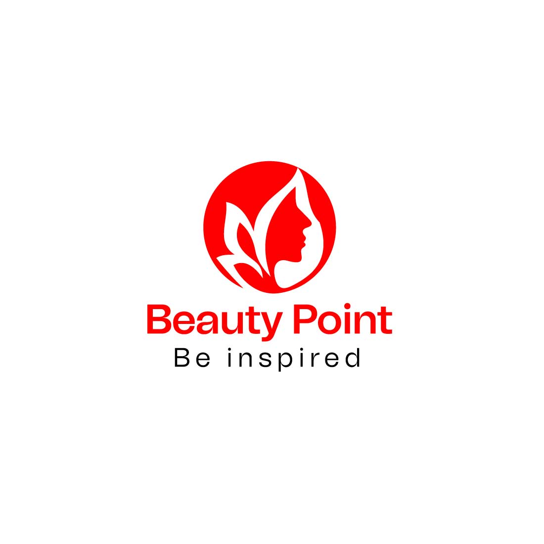 Beauty Girl Face Logo Template previews.