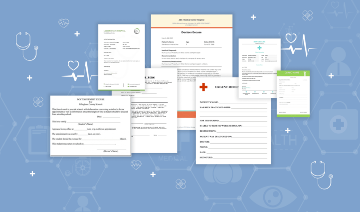 Best Doctor’s Notes Templates Example.