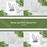 Bunny Ears SVG | Easter SVG.