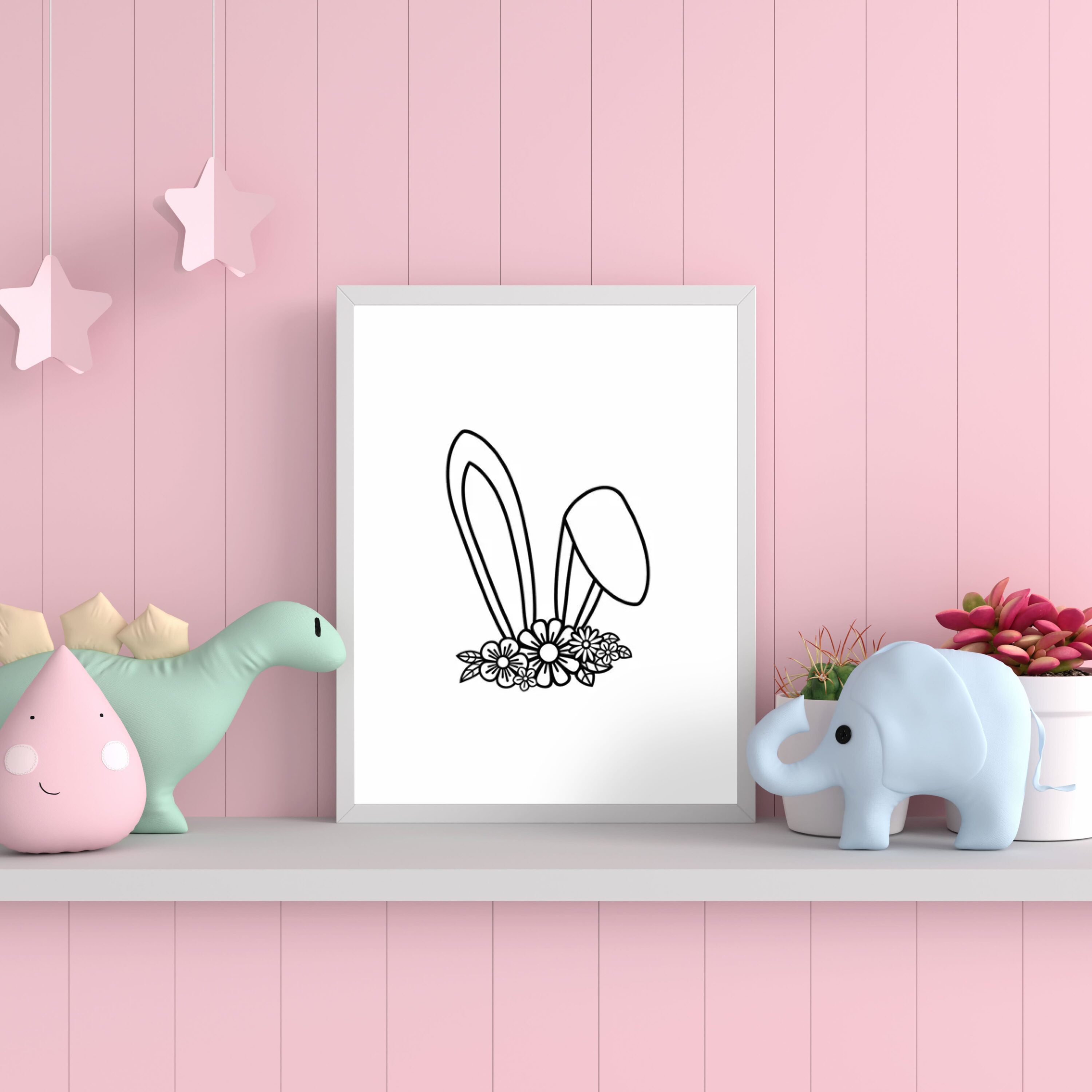 Bunny Ears SVG | Easter SVG cover.