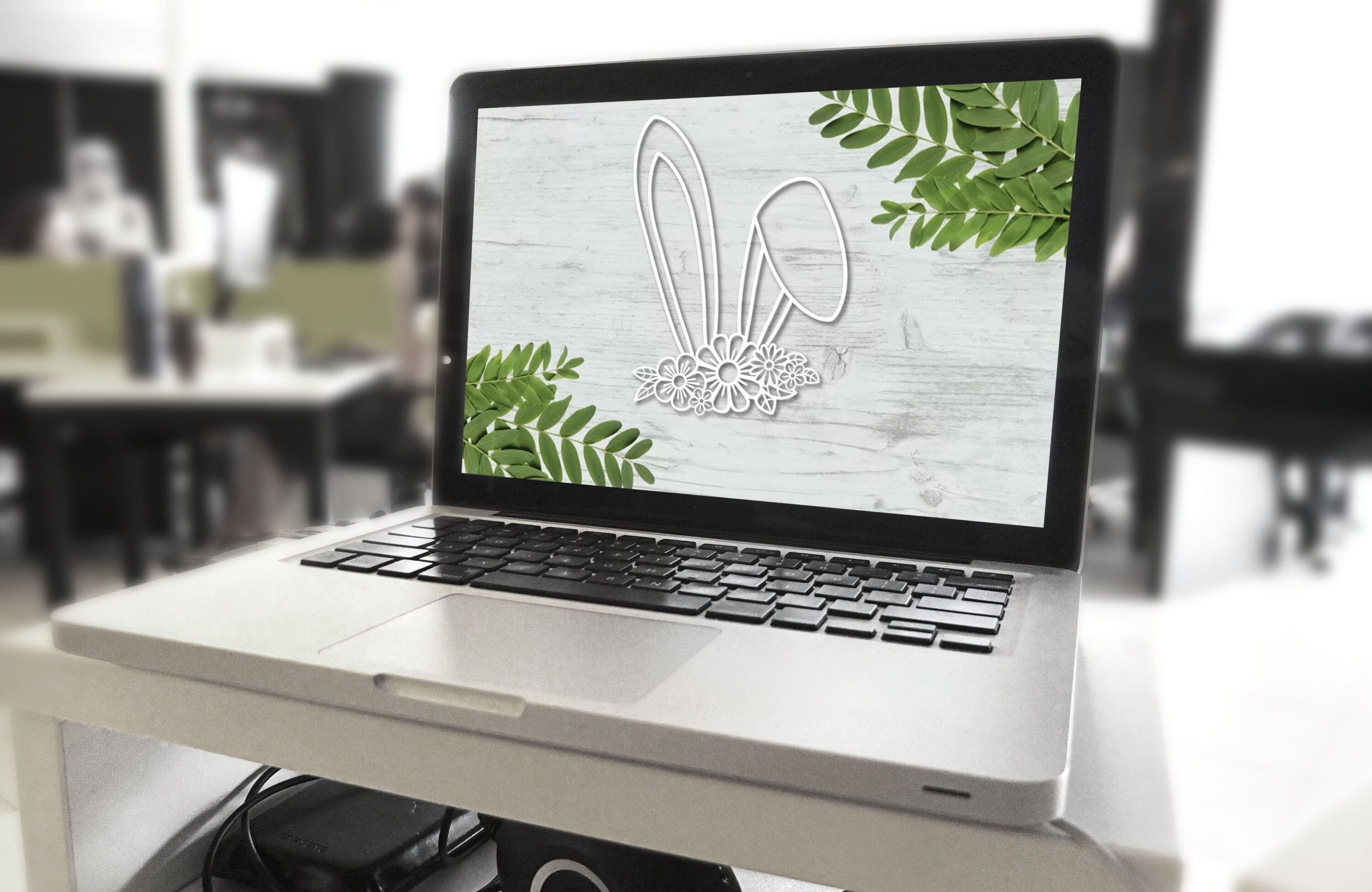 Bunny Ears SVG | Easter SVG - desktop.