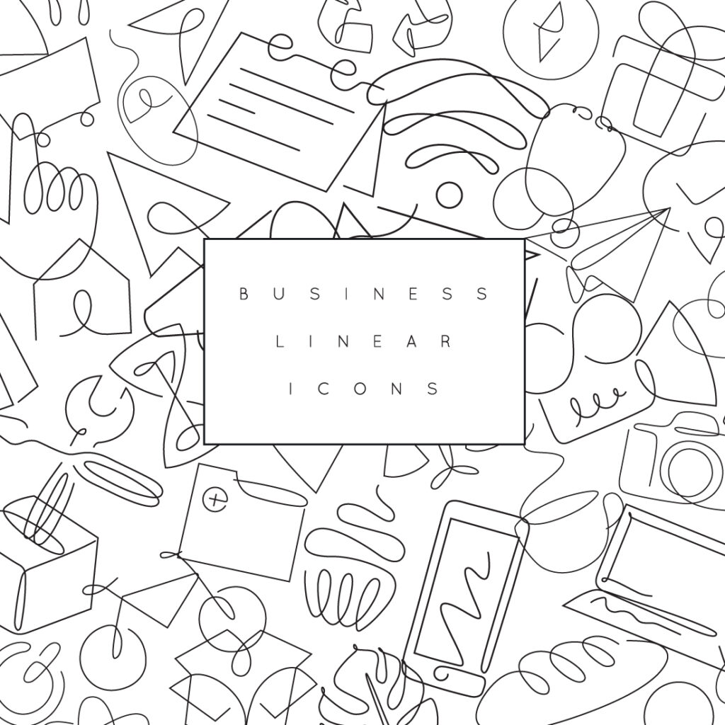Business Linear Icons - MasterBundles