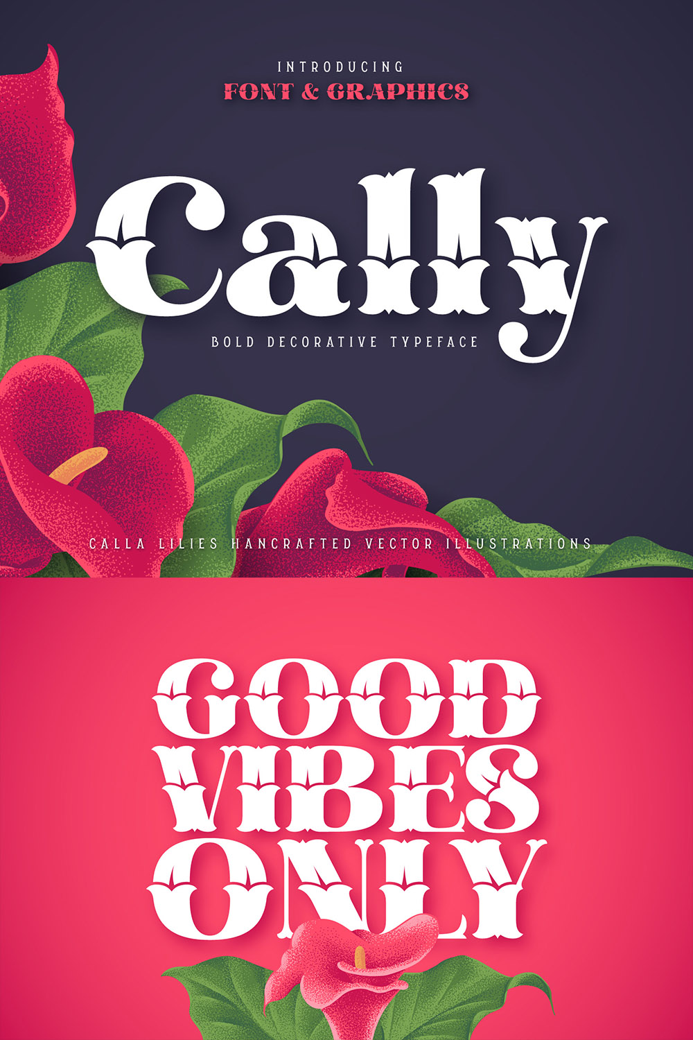 cally for pinterest Cally Font & Graphics.