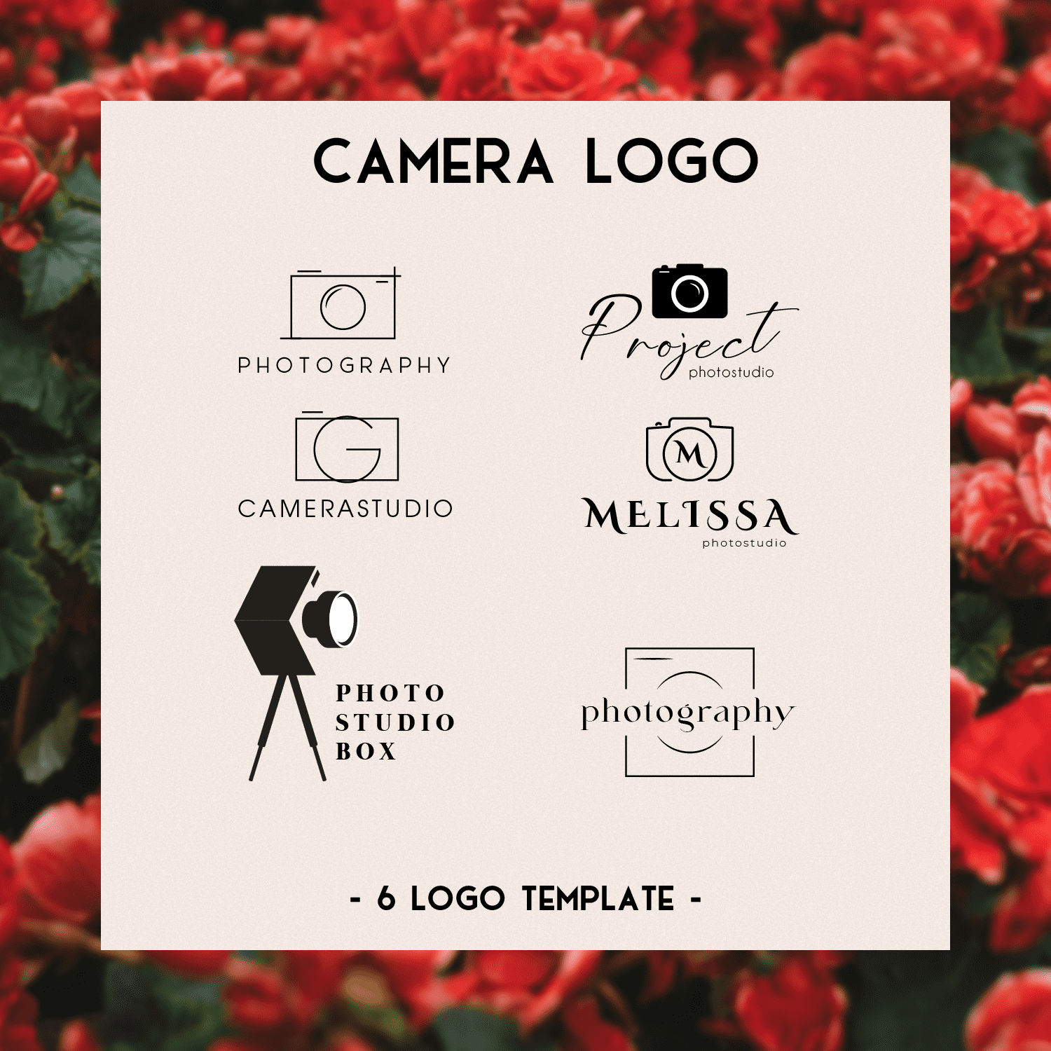 Camera Logo cover.