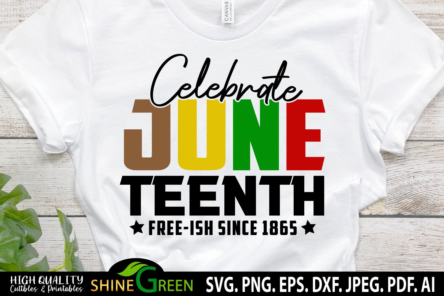 Celebrate juneteenth svg - t-shirt design.