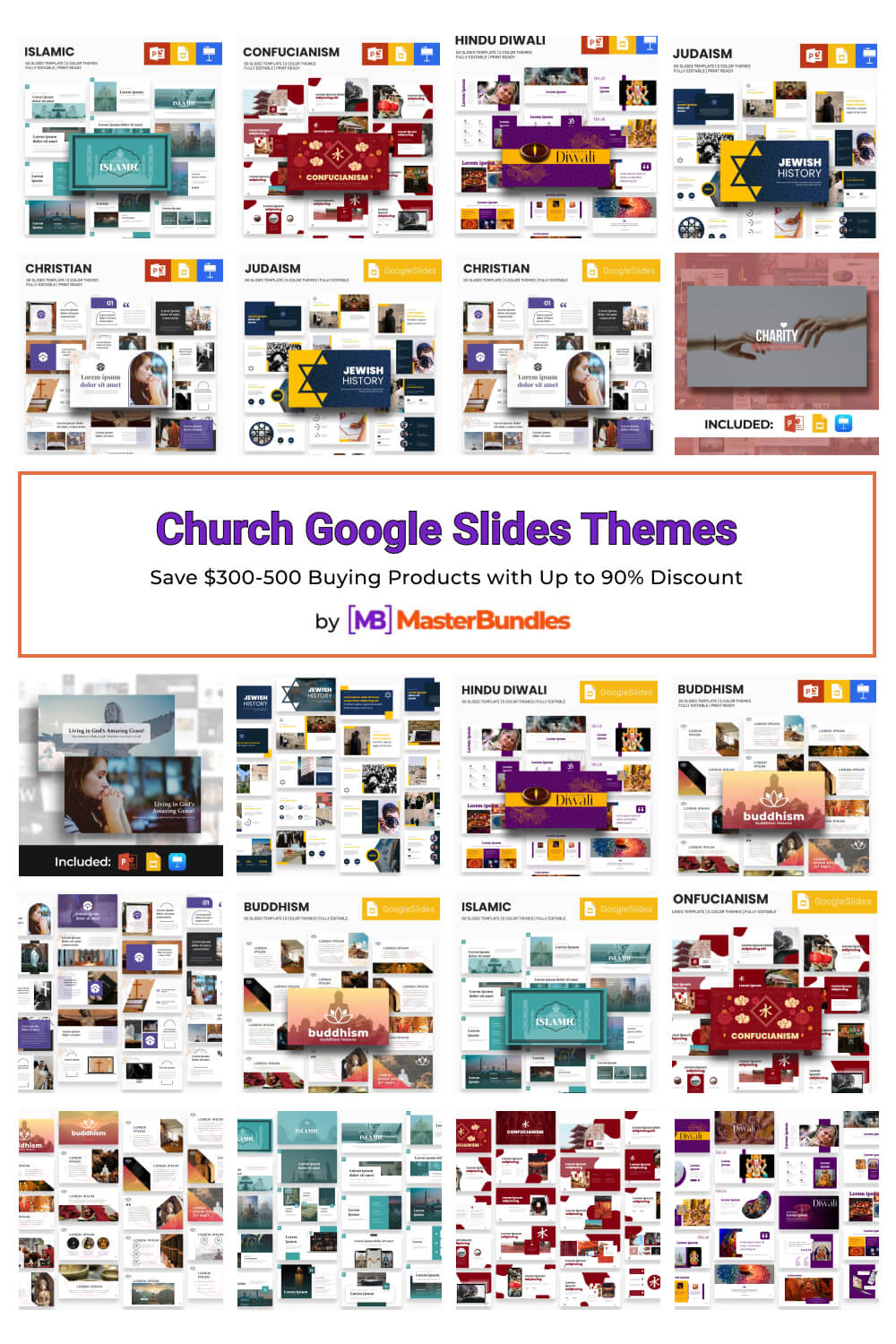 church google slides themes pinterest image.