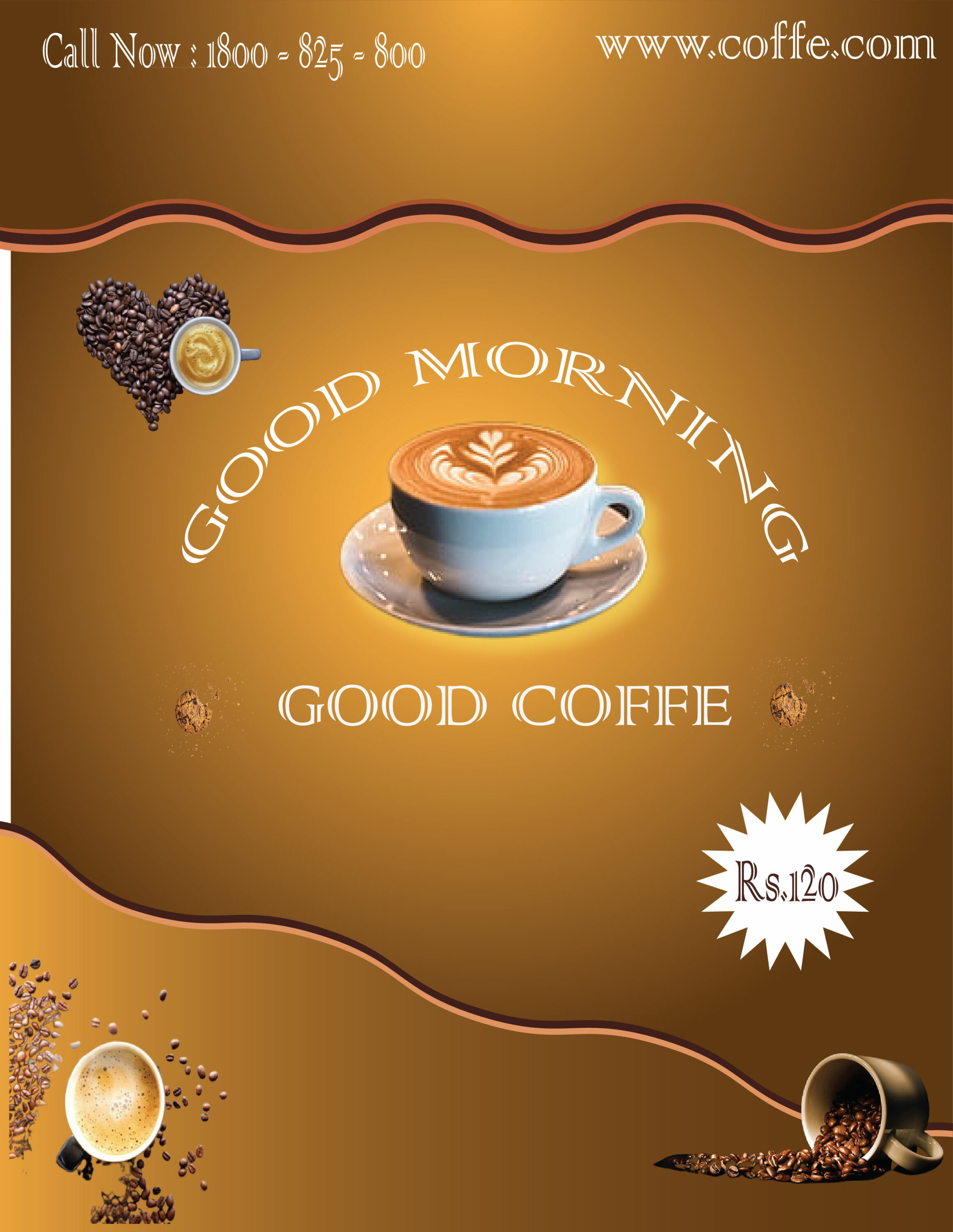 Coffee Poster Design.