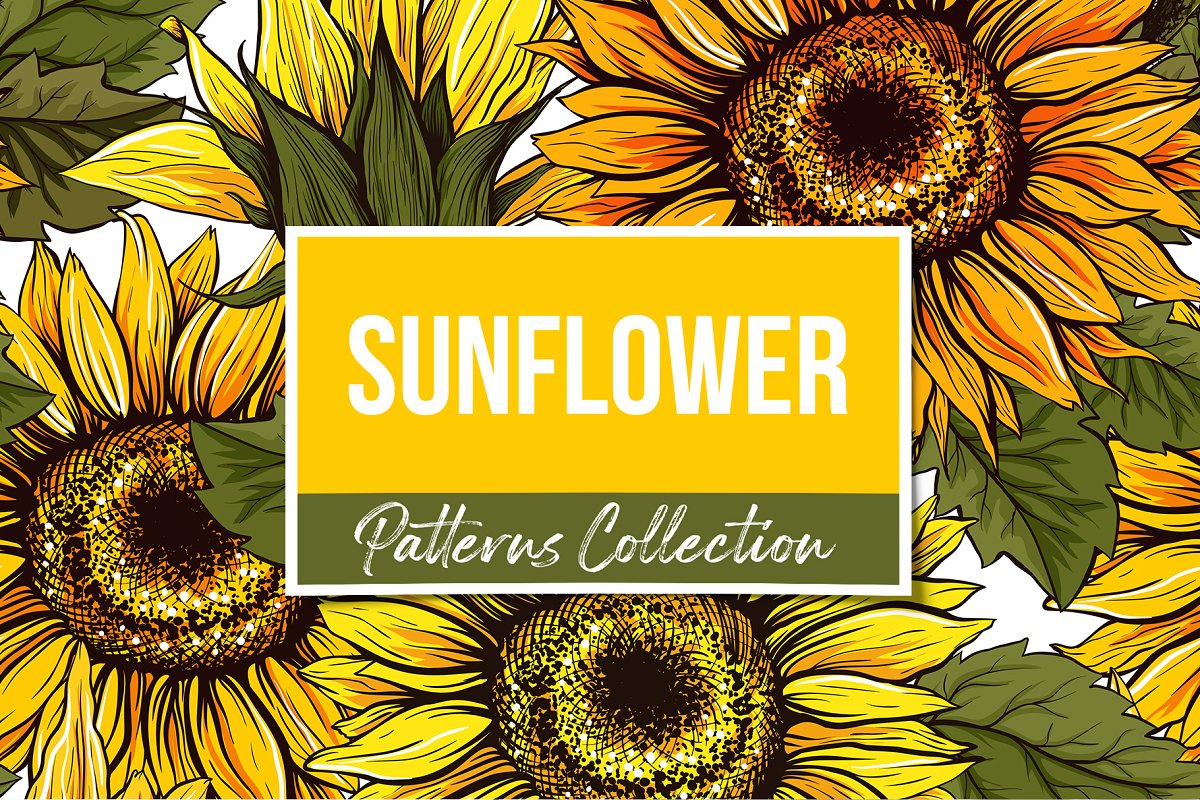 Cover image of Sunflower Patterns Collection.