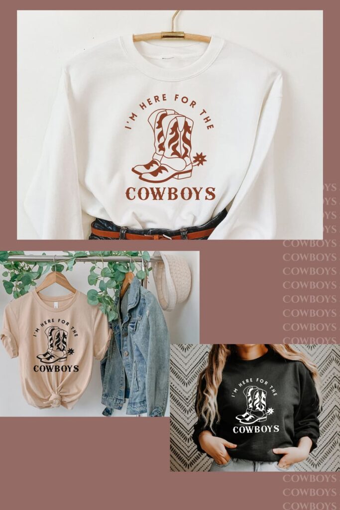 Cowboys Shirts for Women – MasterBundles