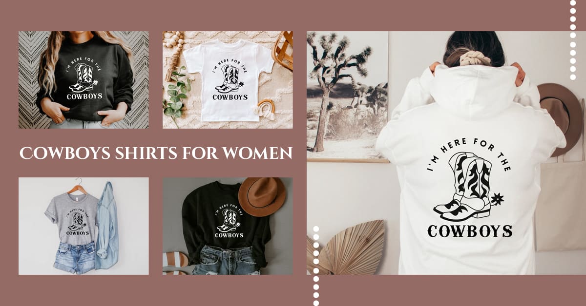 Cowboys Shirts for Women – MasterBundles