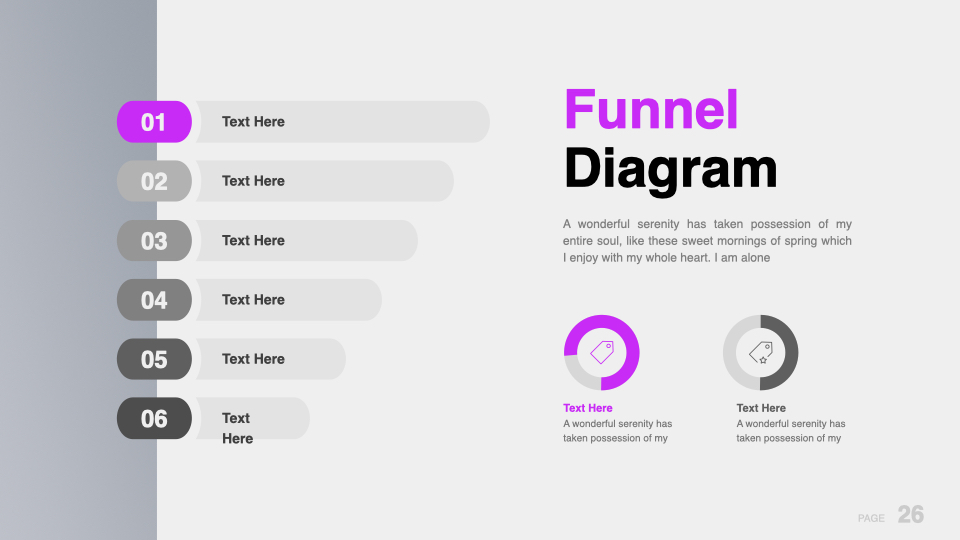 Funnel diagram for creative agencies.