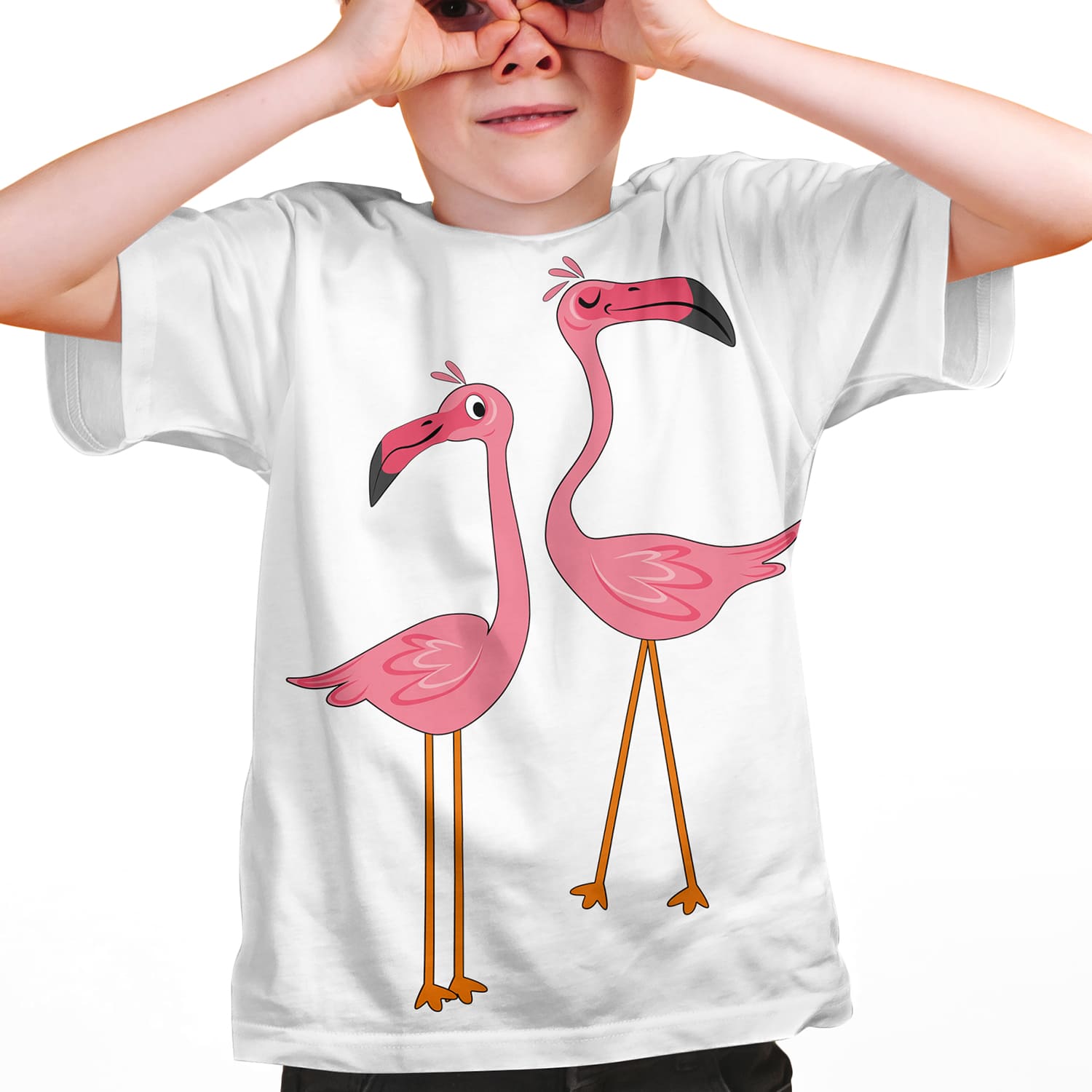 cute flamingo svg pack cover.