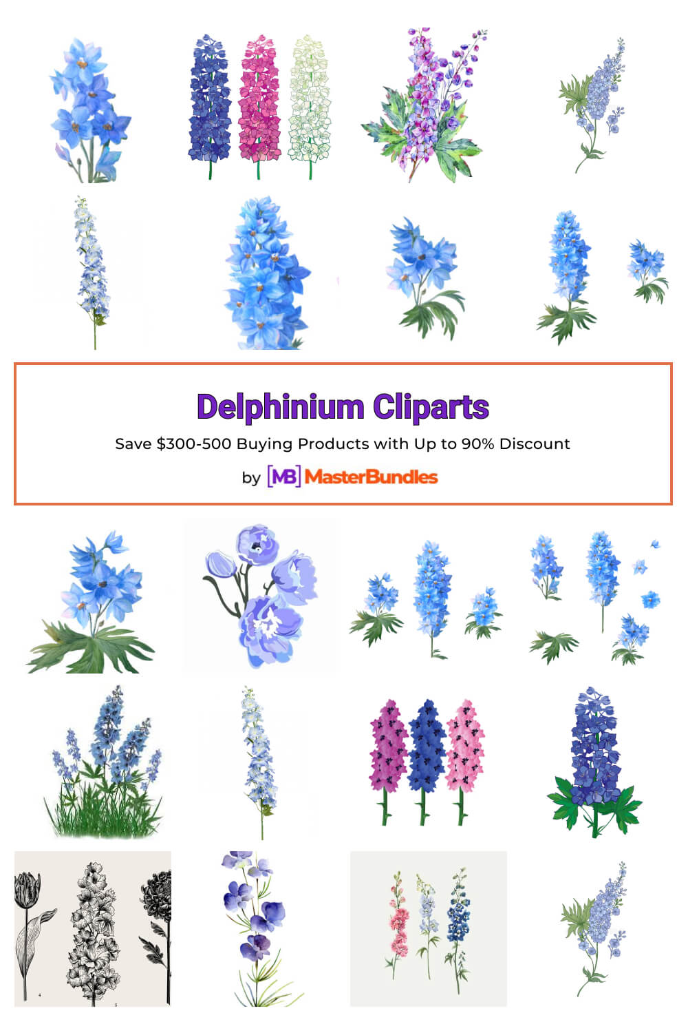 delphinium cliparts pinterest image.