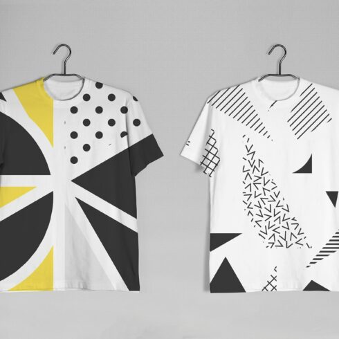 Two t-shirts with an interesting prints.