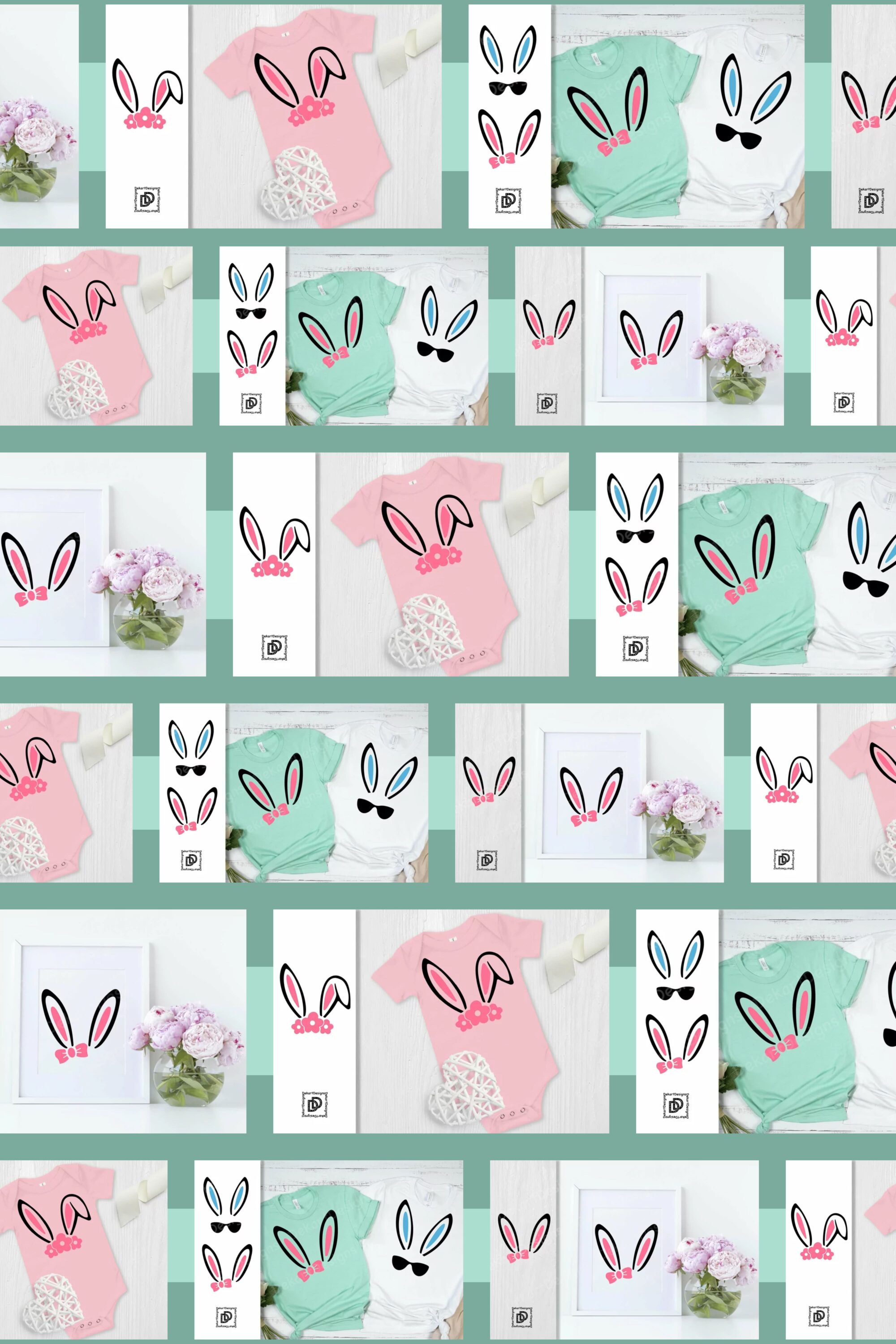 easter bunny ears svg easter svg easter baby svg cut file 04