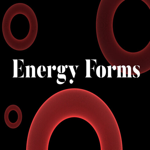 energy forms Abstract Energy Circles.
