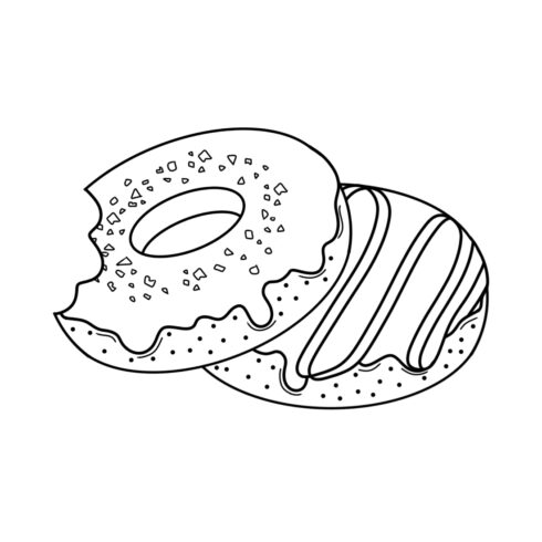 7 donut sticker pack - only ?? - MasterBundles