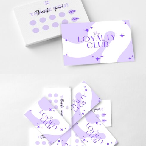 Printable Loyalty Card Template | MasterBundles