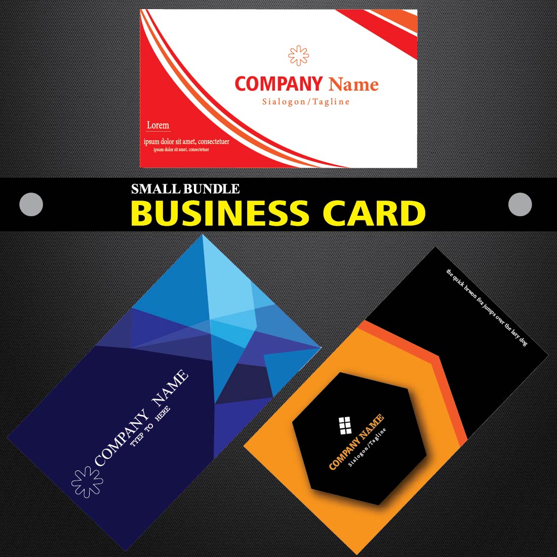 Business Card Templates cover image.