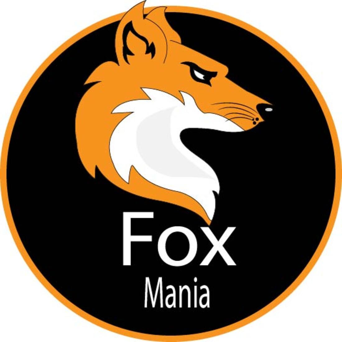 fox logo orange.