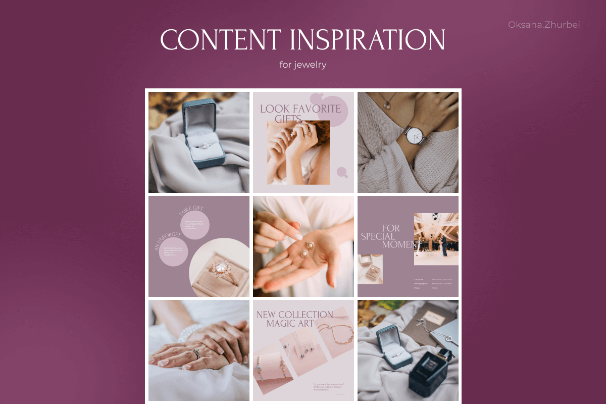 Amore Instagram Feed Template