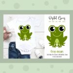 Frog svg - main image preview.