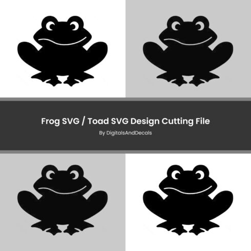 Frog svt / toad svt design cutting file.