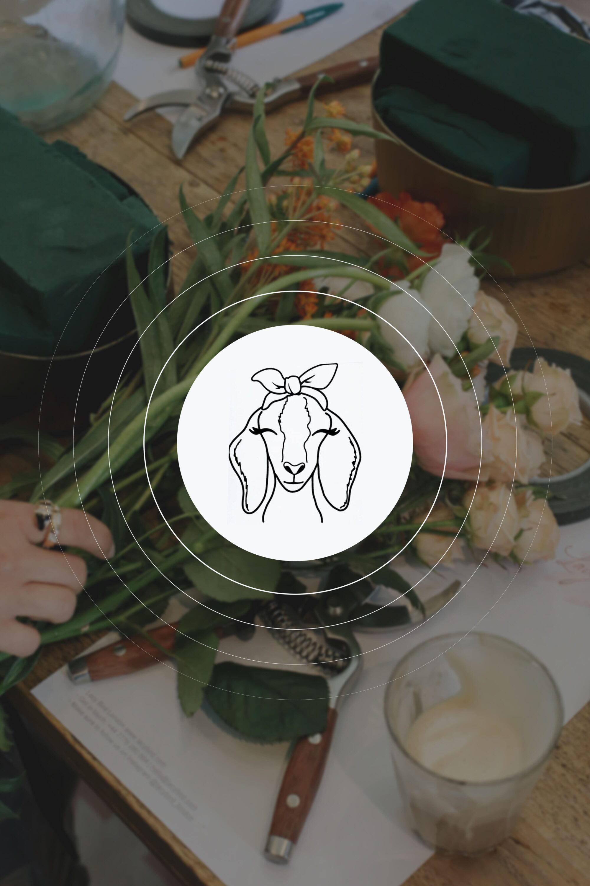 goat svg file nubian goat with bandana svg cut file 05