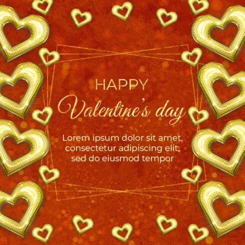 Happy Valentine's Day Instagram Post Design cover image.
