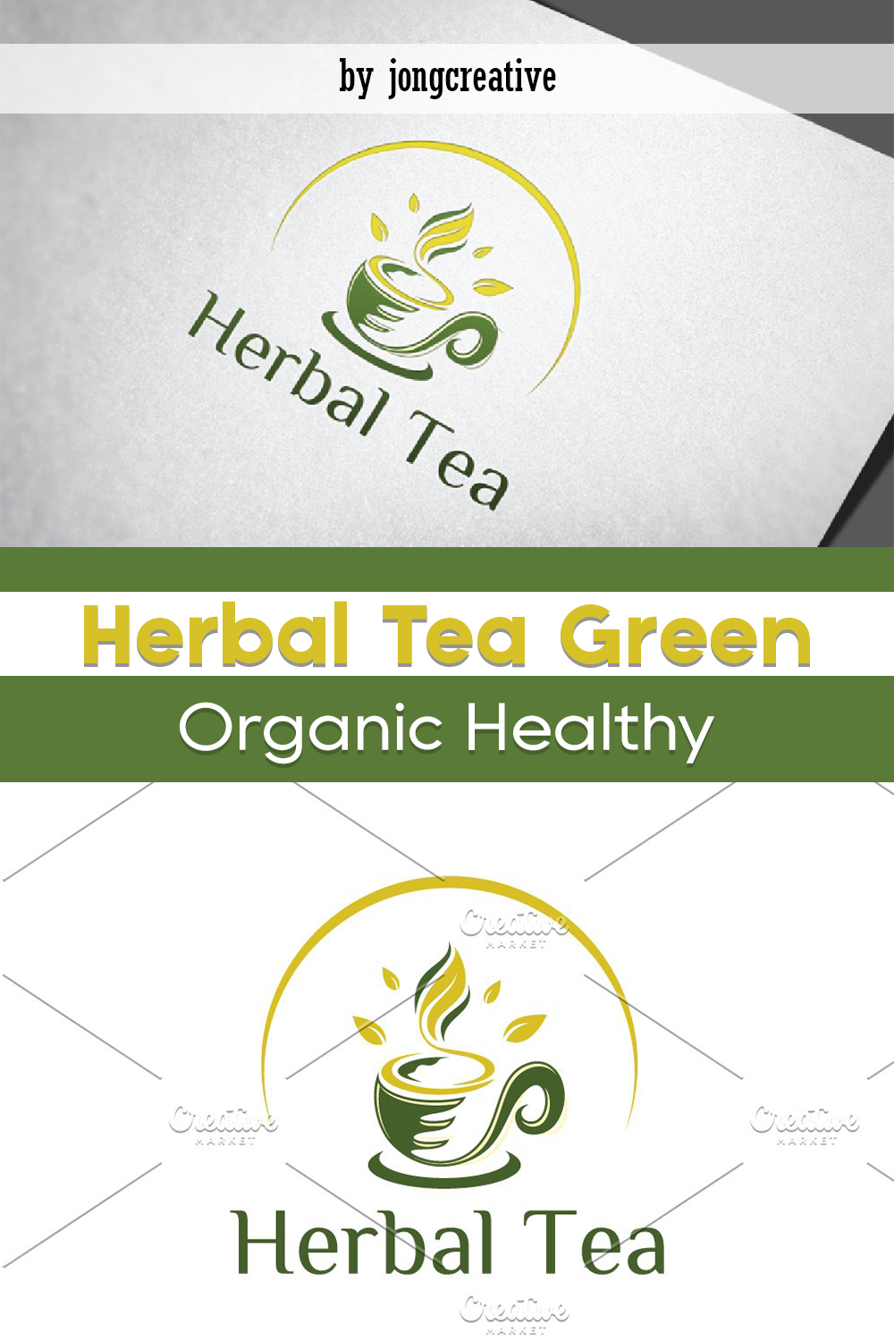 Luxury logo for tea industry.