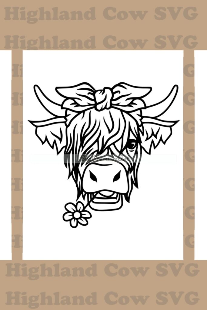 Highland Cow SVG Bundle - MasterBundles