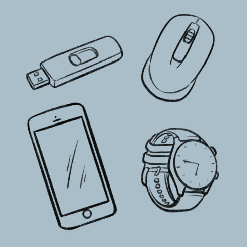 Various gadgets.