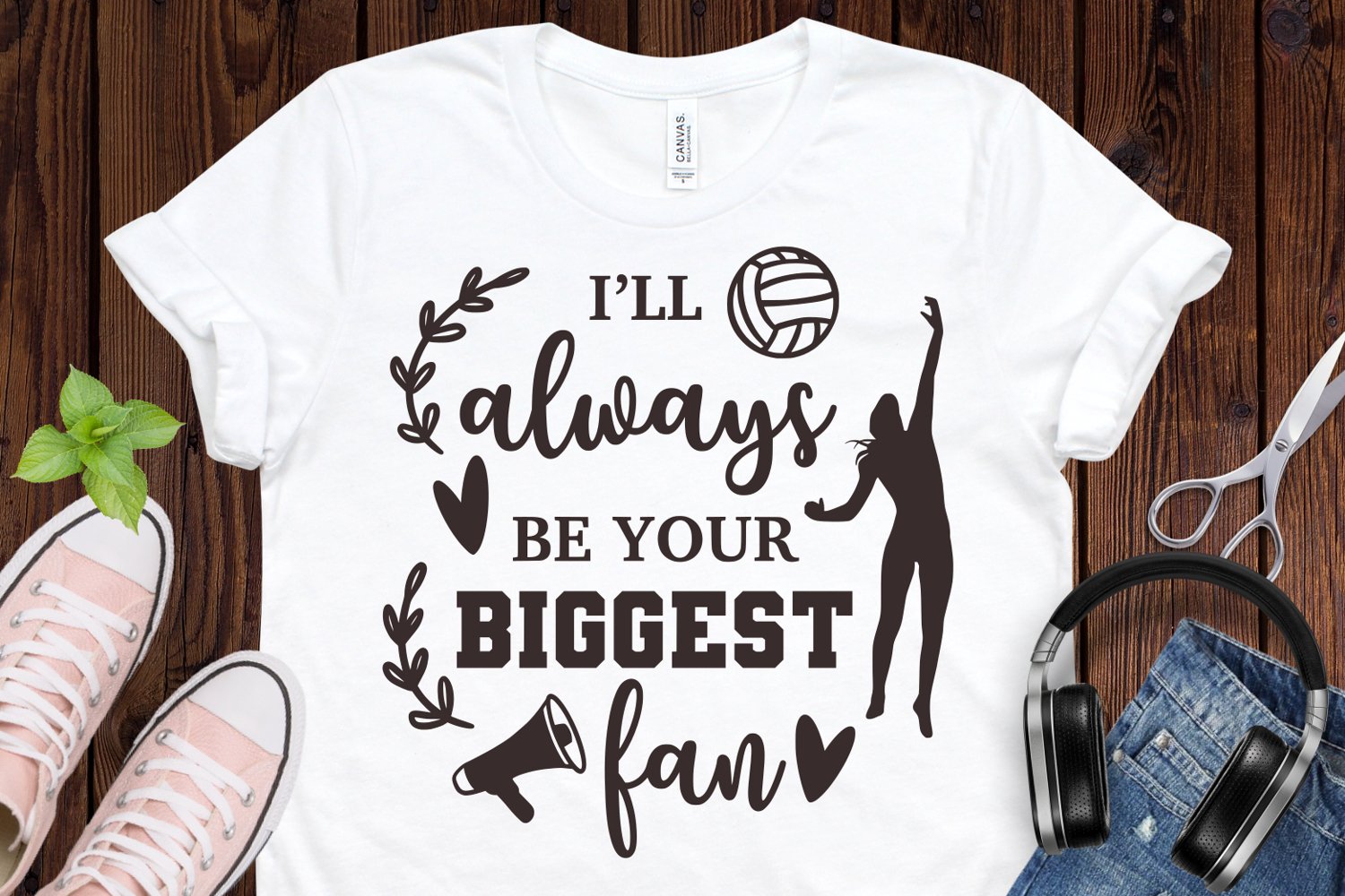 I'll always be your biggest fan - t-shirt design.