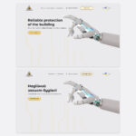 Landing Page for a Security Systems Company cover image.