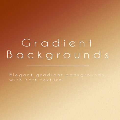 Elegant Gradient Backgrounds cover image.