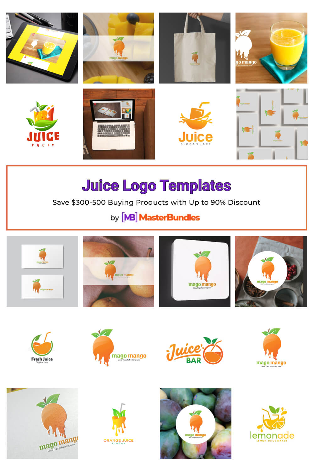juice logo templates pinterest image.