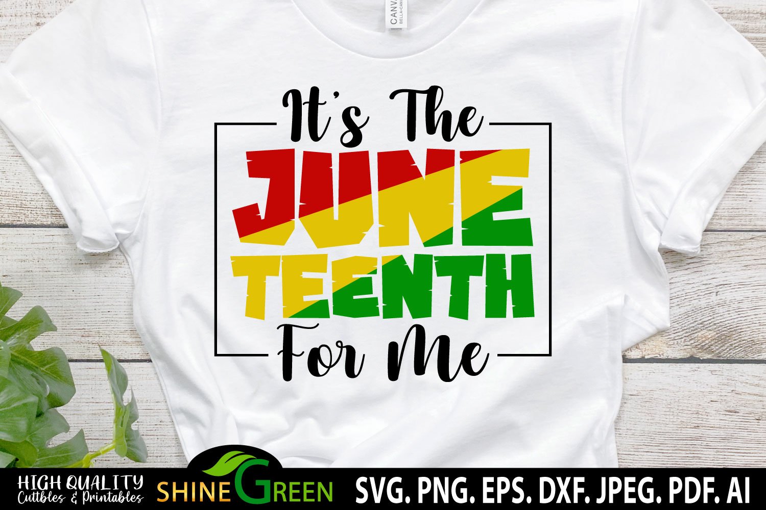 It's the juneteenth for me svg by shine green studio mug.