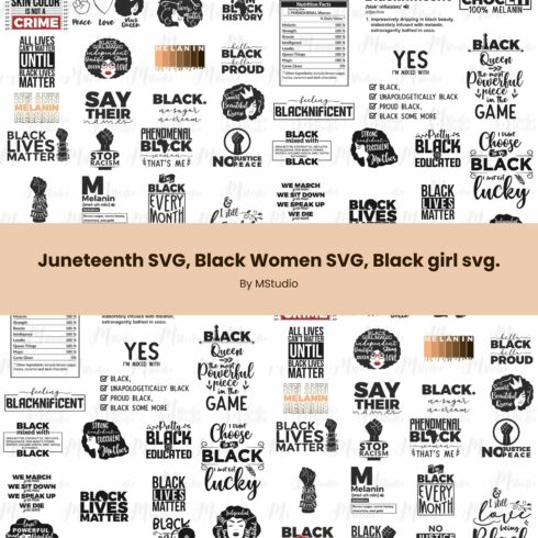Juneteenth svg - main image preview.