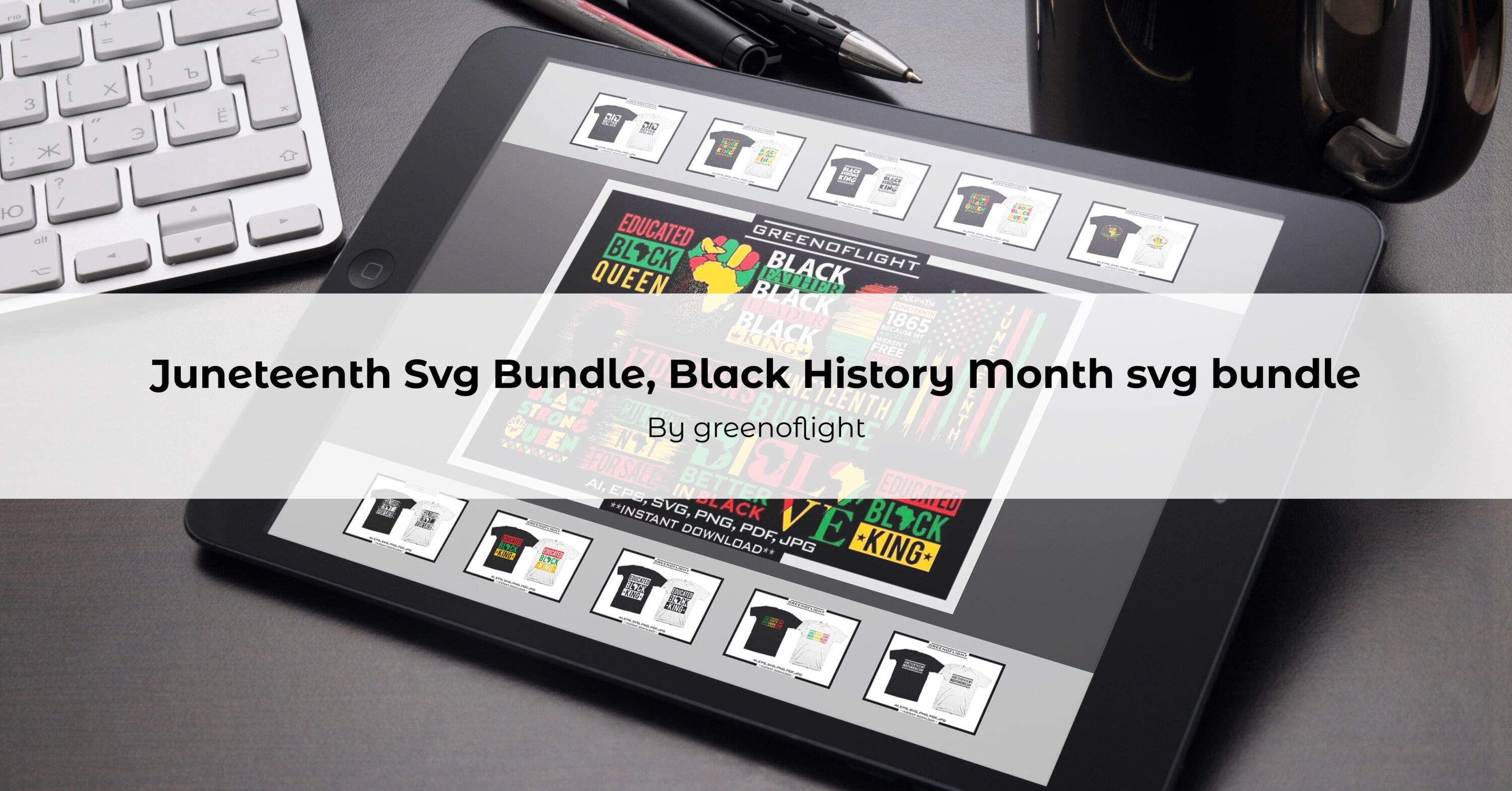 Juneteenth Svg Bundle for your creative projects.
