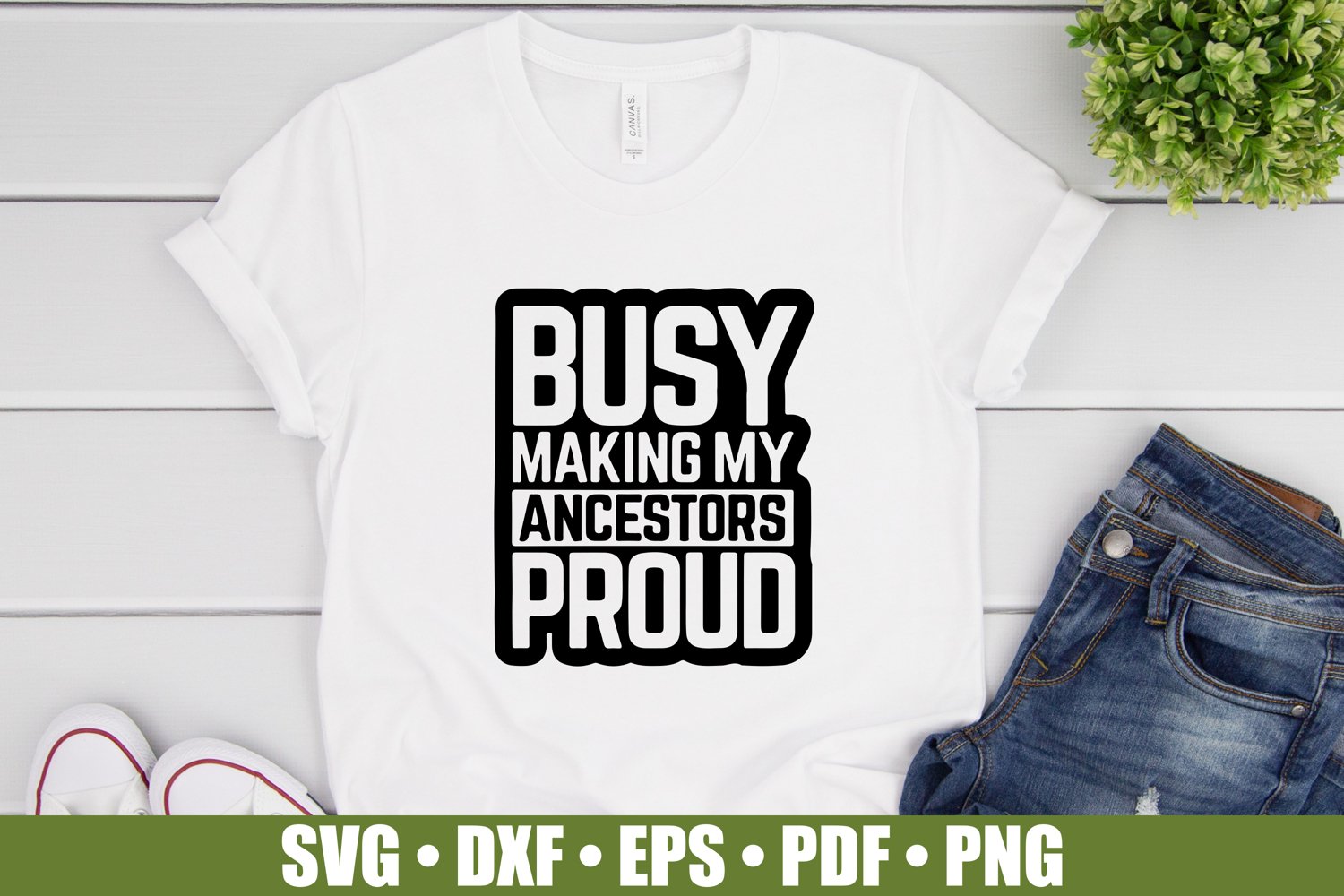 l3 Busy making ancestors proud - t-shirt.