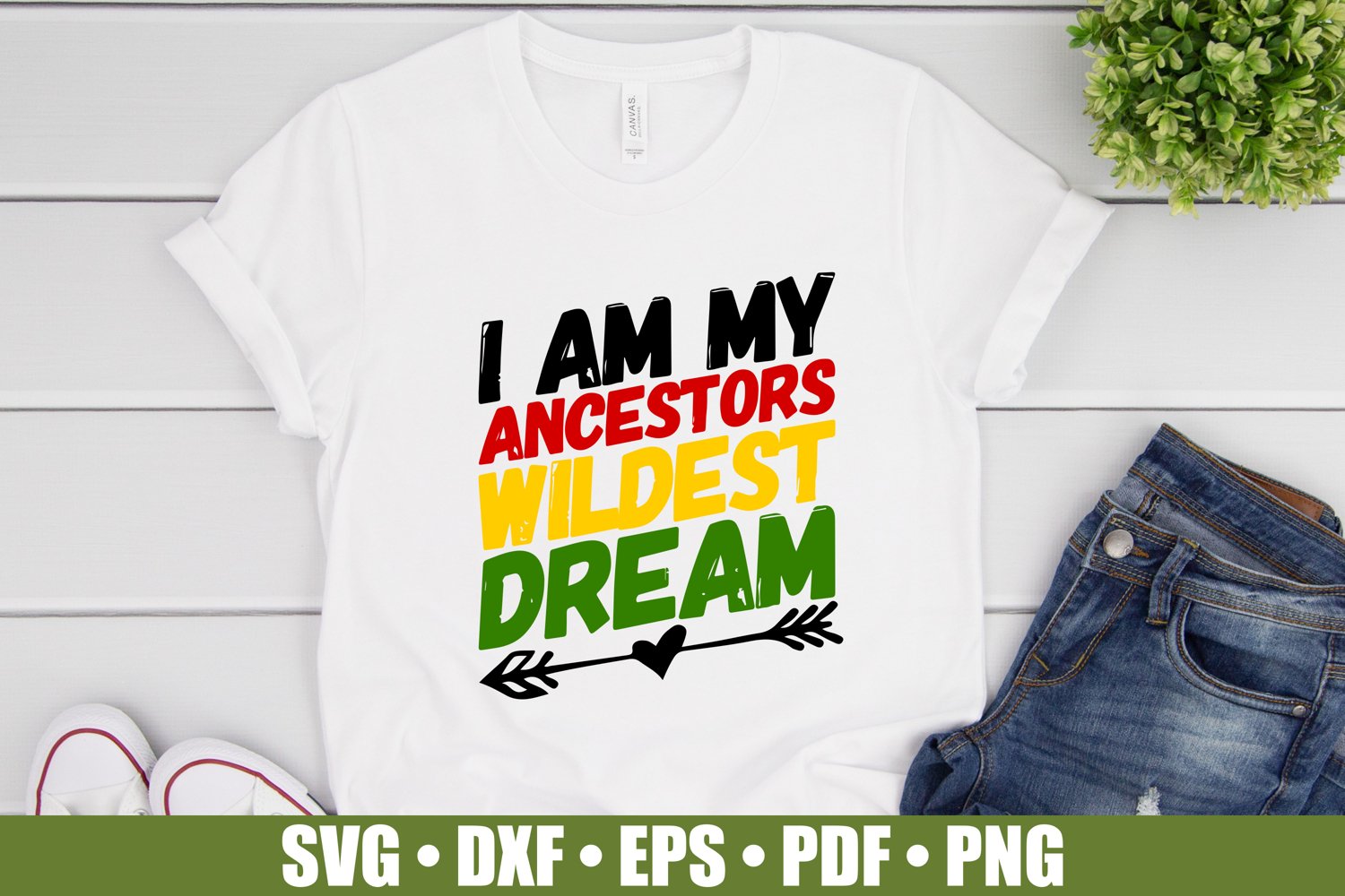 I am my ancestors wildest dream - t-shirt.