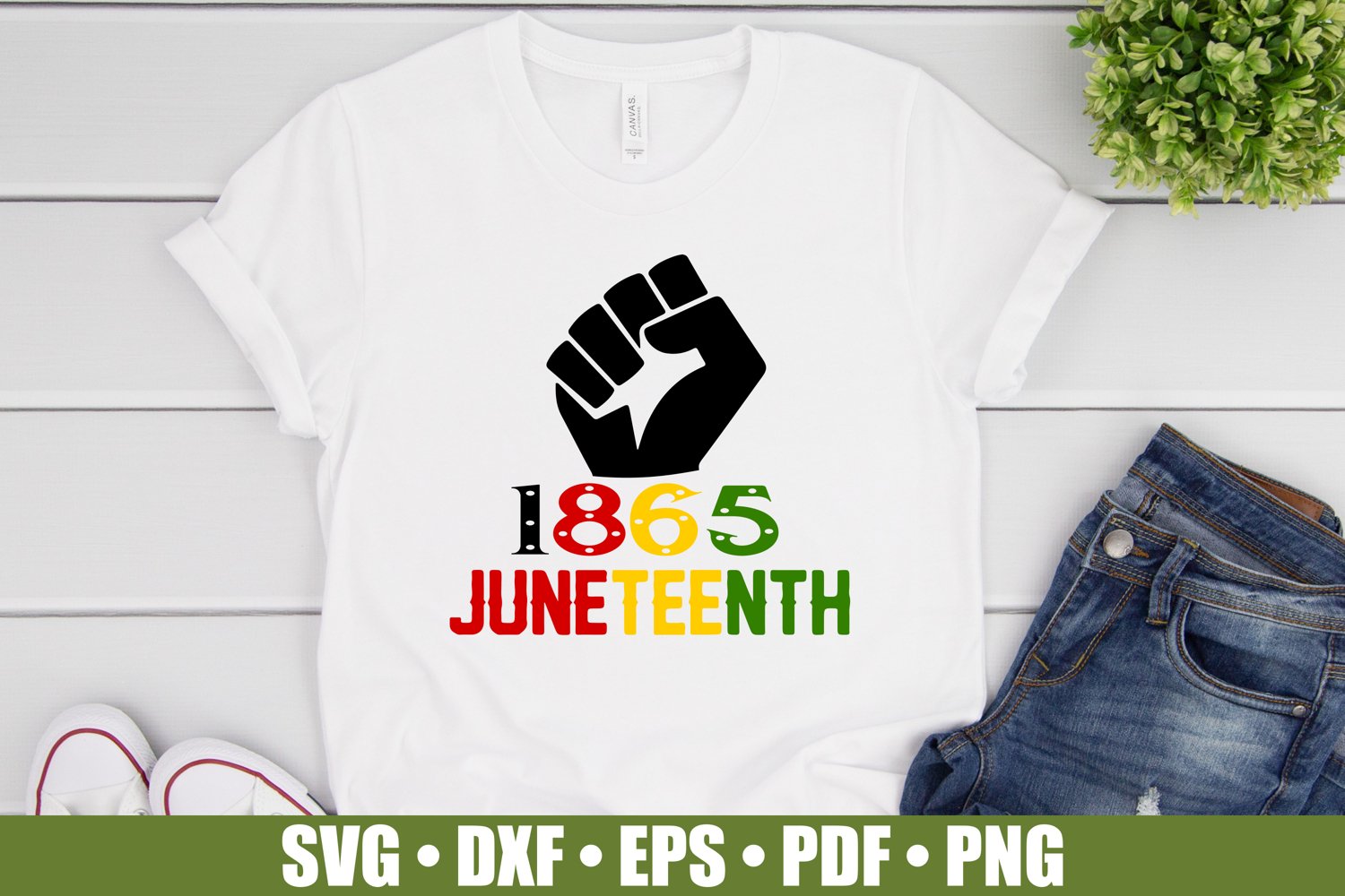 1865 Juneteenth - t-shirt.