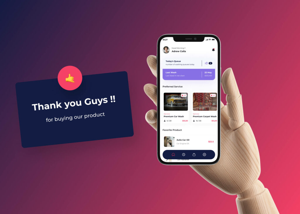 LOKAWASH Car Wash Service App MasterBundles